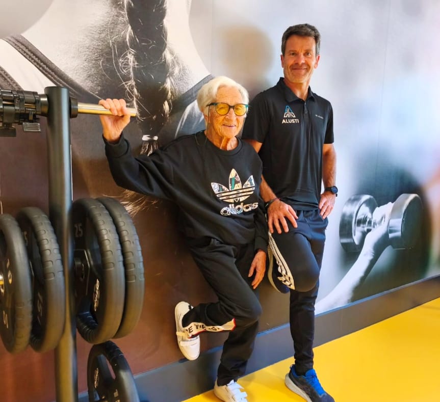 Iñaxi con 101 años apuesta por la salud  y tú?